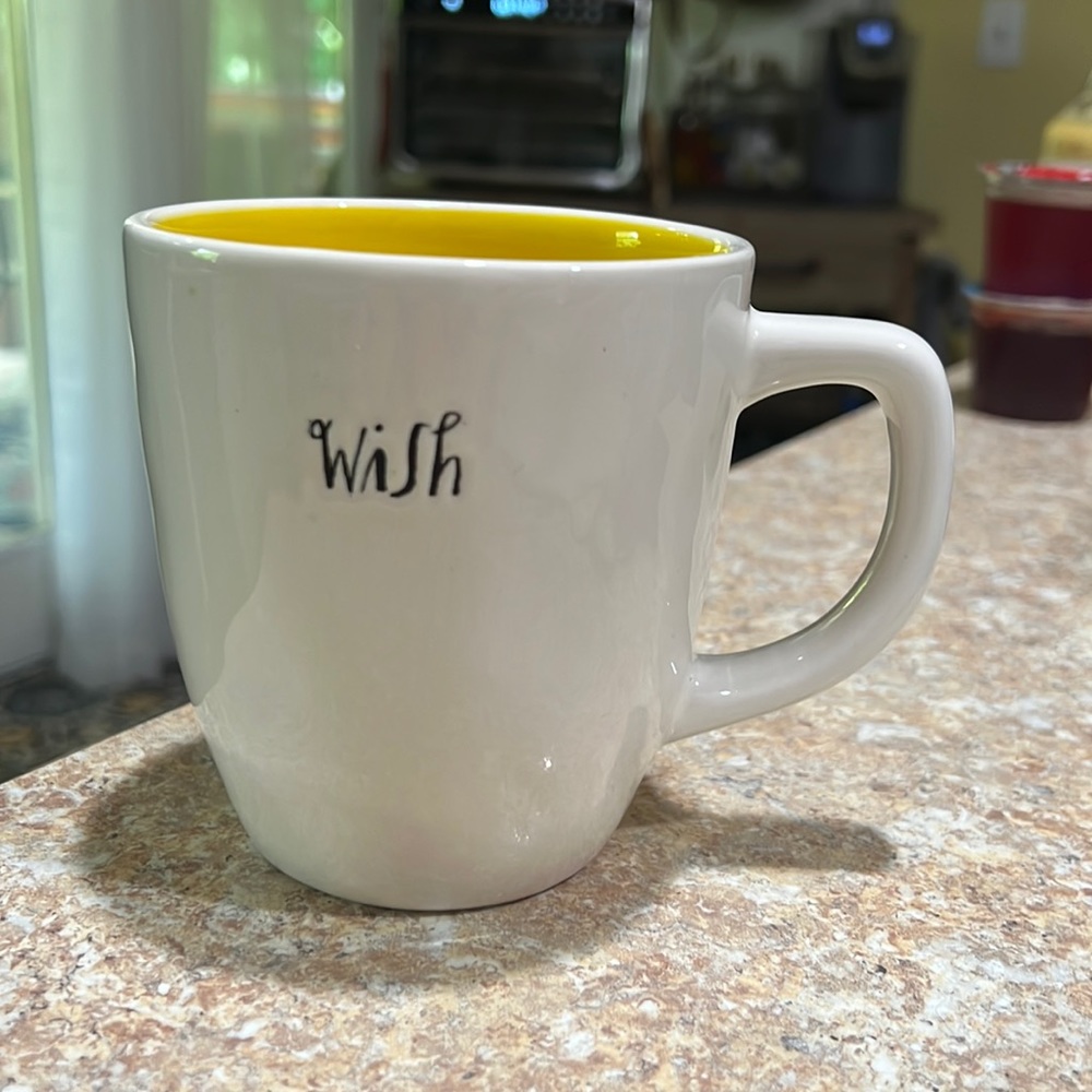 WISH Rae Dunn coffee mug